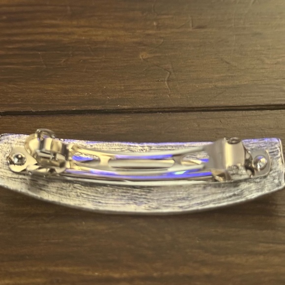Silver Celtic Tree of Life Barrette - Picture 3 of 3